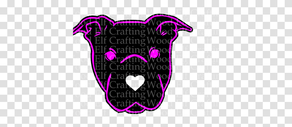 Pitbull With Heart Nose Wood Elf Crafting Nostrum, Word, Text, Poster, Advertisement Transparent Png