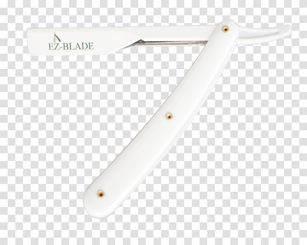 Pitch White Straight Razor Blade, Weapon, Weaponry Transparent Png