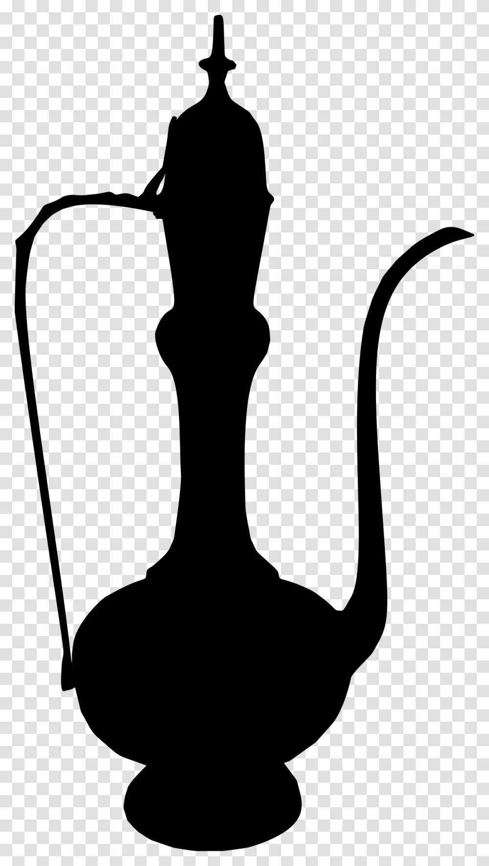 Pitcher Silhouette Jug Clip Art, Gray, World Of Warcraft Transparent Png