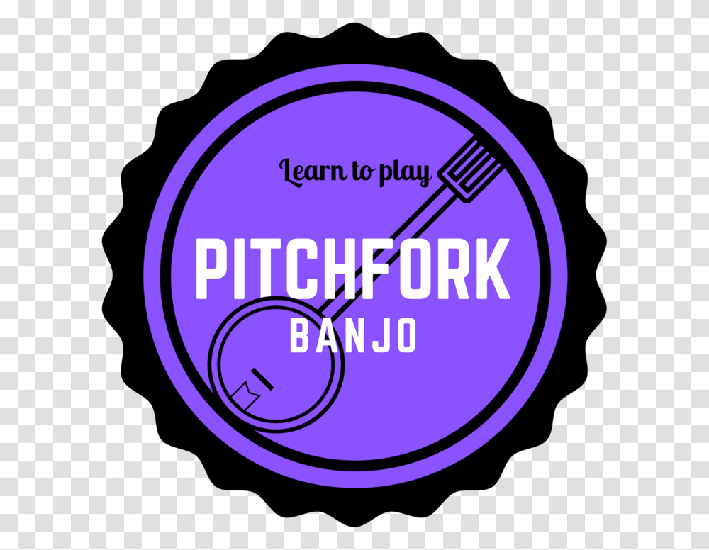 Pitchfork Banjo, Word, Text, Gauge, Purple Transparent Png