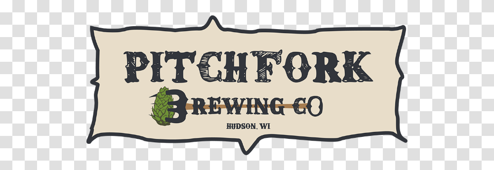 Pitchfork Brewing Company Pitchfork Brewing, Label, Text, Alphabet, Word Transparent Png