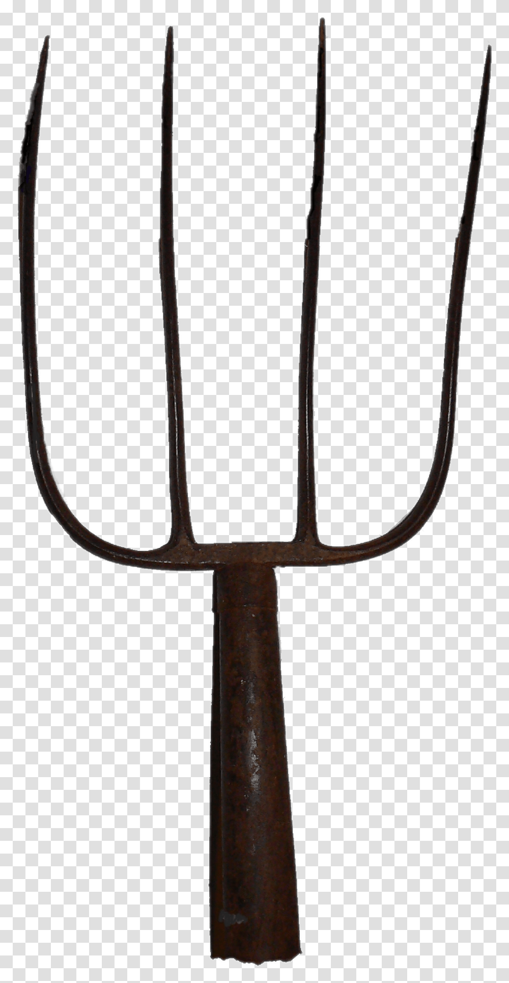 Pitchfork Head Farming Pitchfork, Weapon, Weaponry, Trident Transparent Png