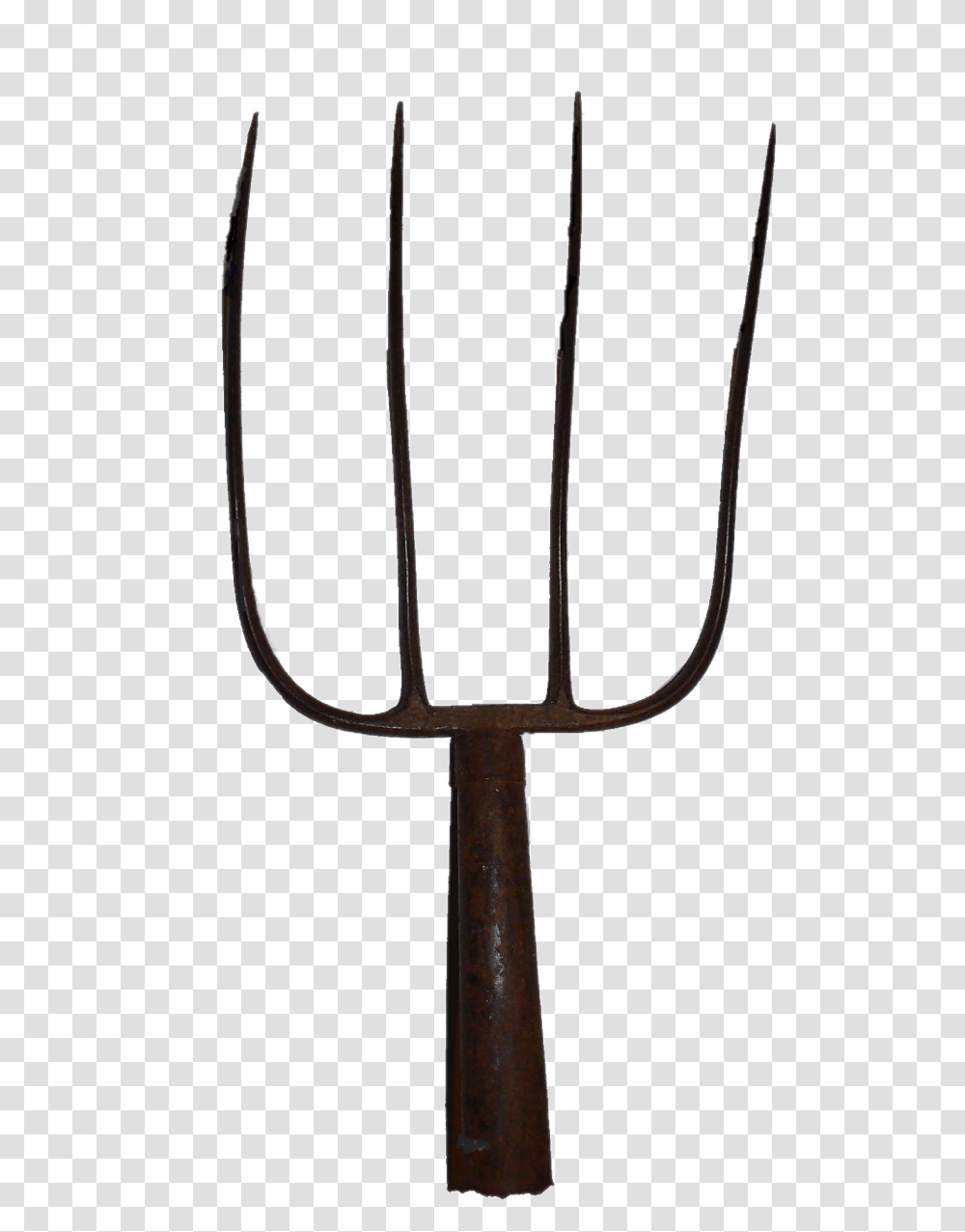 Pitchfork Head, Trident, Emblem, Spear Transparent Png