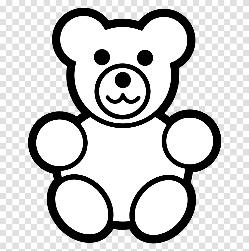 Pitr Teddy Bear Icon Black White Line Art Scalable Black And White Toy, Stencil, Mascot Transparent Png