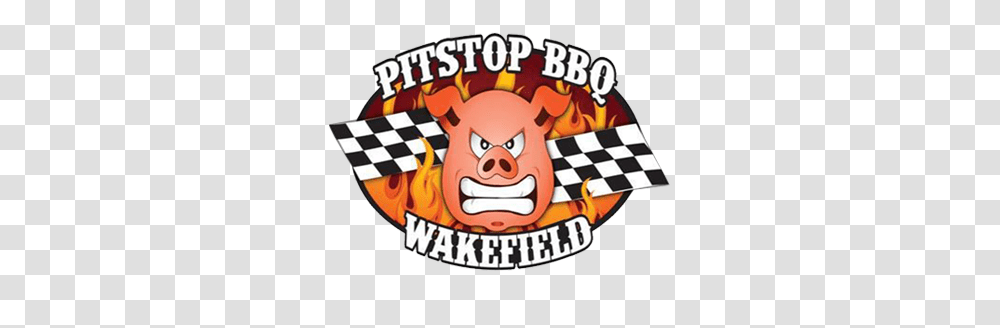 Pitstop Bbq Wakefield Takeout Restaurant Bbq Barbecue Ribs, Label, Sticker, Circus Transparent Png