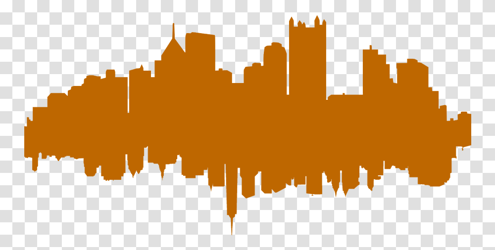 Pittsburgh From New York Pittsburgh Skyline, Fire, Silhouette Transparent Png