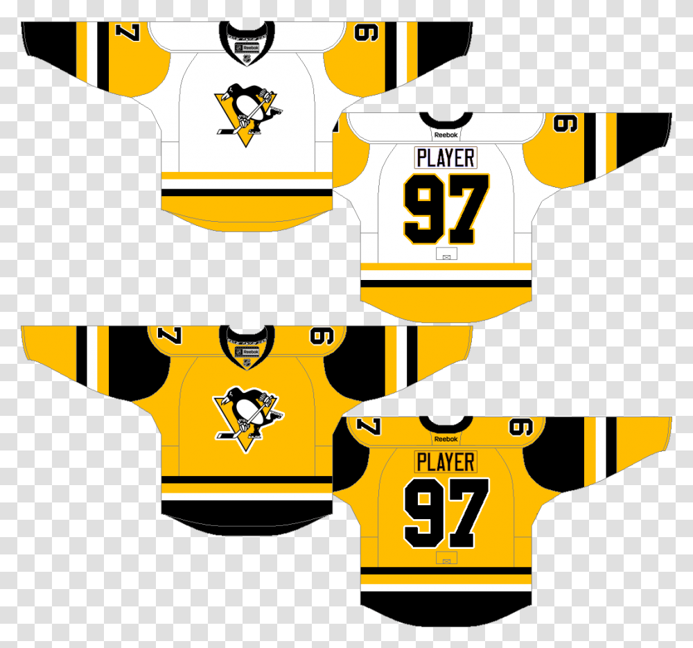 Pittsburgh Penguins Clipart Penguins Pittsburgh White Jersey, Number Transparent Png