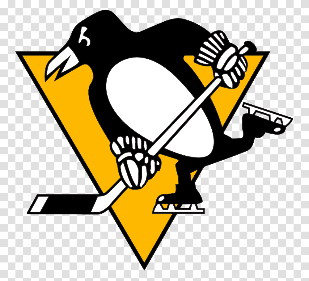 Pittsburgh Penguins Logo, Brush, Tool, Cleaning, Stencil Transparent Png