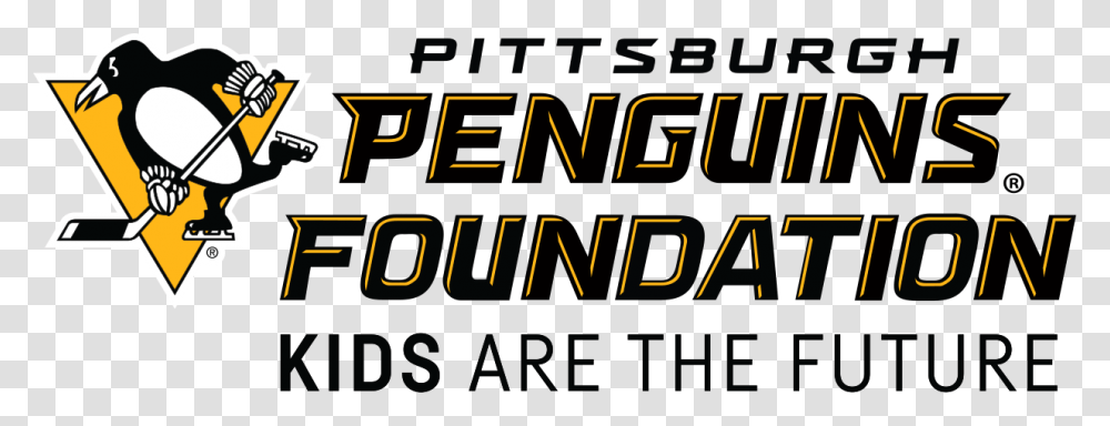 Pittsburgh Penguins Pittsburgh Penguins Foundation Logo, Word, Alphabet, Number Transparent Png