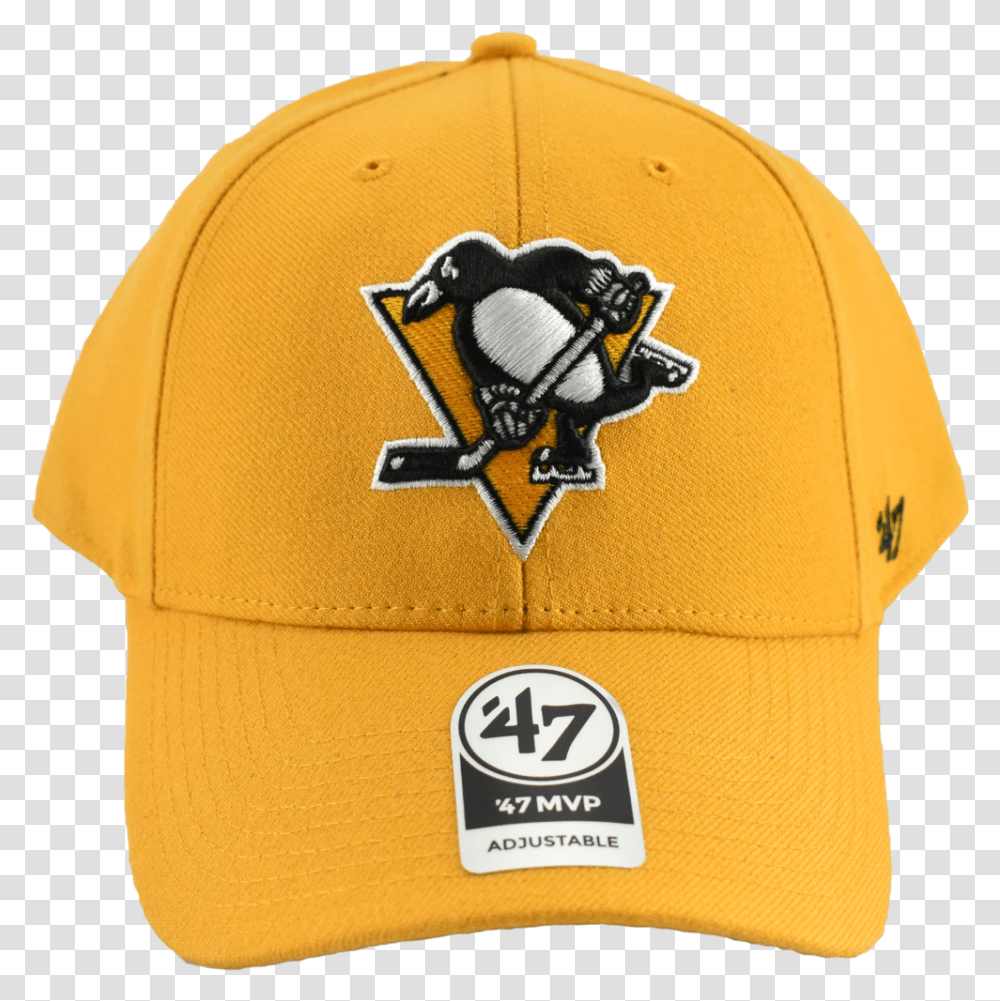 Pittsburgh Penguins Yellow 47 Nhl Dad Hat, Apparel, Baseball Cap Transparent Png