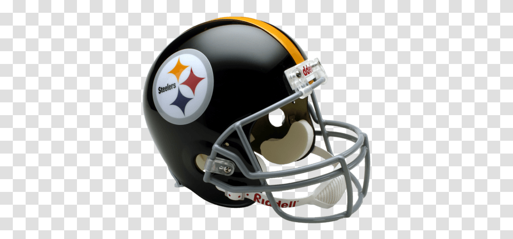 Pittsburgh Steelers Helmet Football Helmet, Clothing, Apparel, American Football, Team Sport Transparent Png
