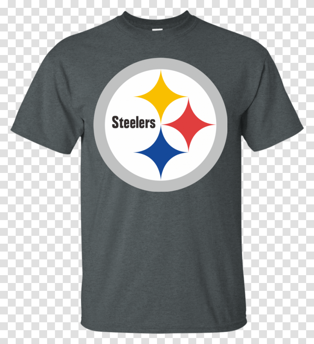 Pittsburgh Steelers Logo Football Men's T Shirt, Apparel, T-Shirt Transparent Png