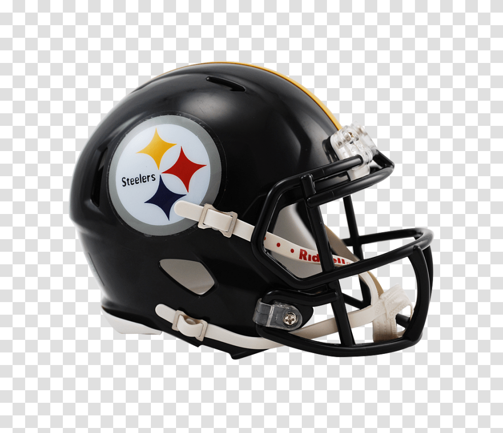 Pittsburgh Steelers Replica Mini Speed Football Helmets Nfl Teams, Clothing, Apparel, American Football, Team Sport Transparent Png