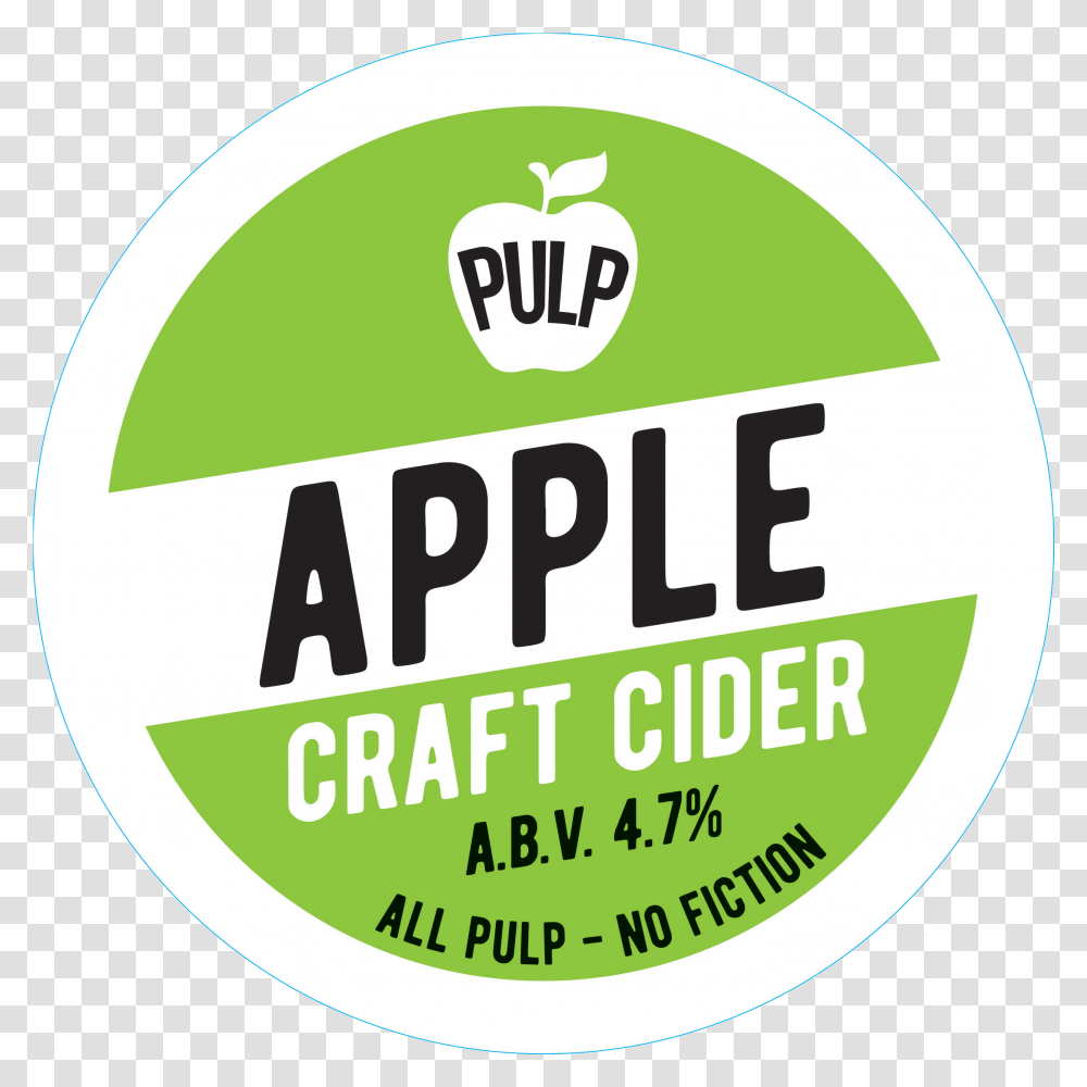 Pivovar Pulp Apple Cider 47 20l Bib Circle, Label, Text, Sticker, Plant Transparent Png