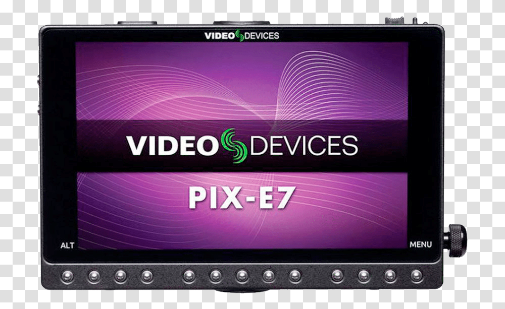 Pix E7 4k Recorder Video Devices Pix E7, Monitor, Screen, Electronics, Computer Transparent Png