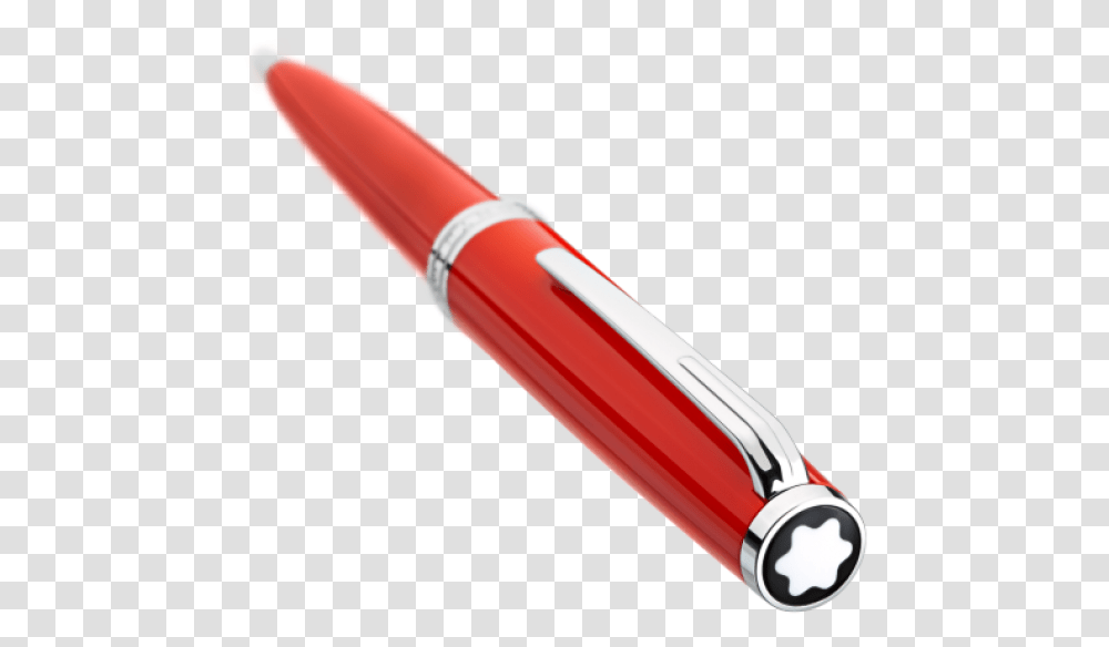Pix Red Ballpoint Pen Montblanc Pix Ballpoint Pen, Fountain Pen Transparent Png