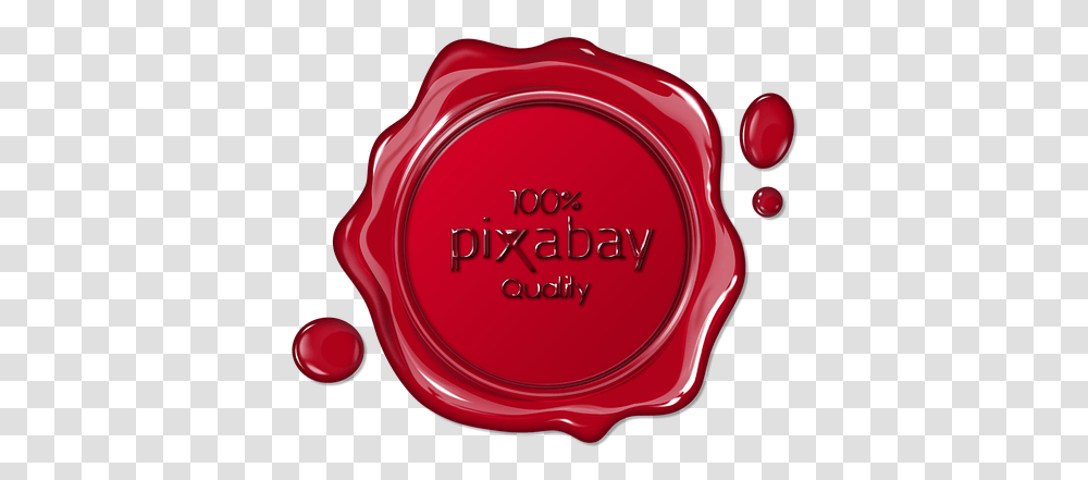 Pixabay Seal Wax Logo 100 Quality Wax Seal Letter M, Ketchup, Food Transparent Png