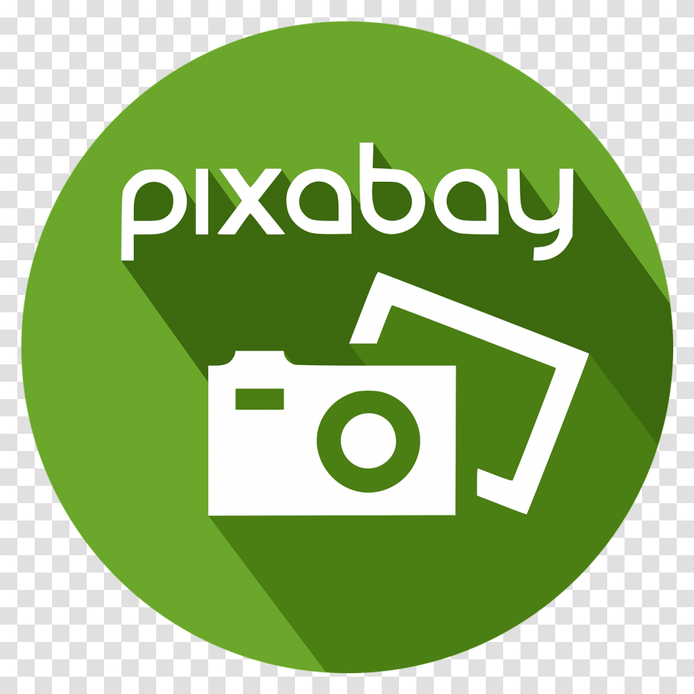 Pixabay Soon Logo Pixabay Logo, Green, First Aid, Recycling Symbol, Trademark Transparent Png