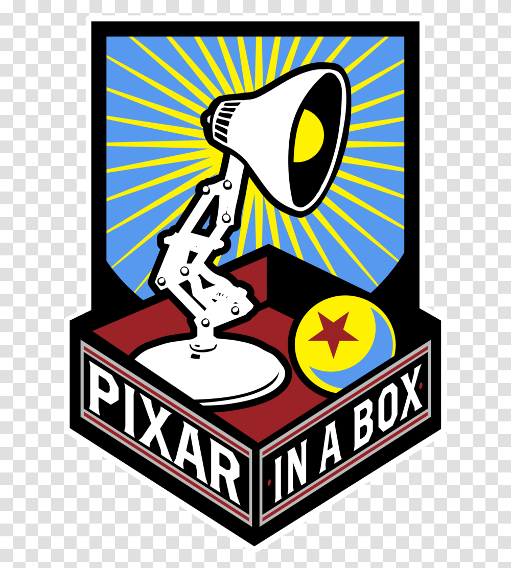 Pixar In A Box From Khan Academy Pixar In The Box, Poster, Advertisement, Star Symbol Transparent Png