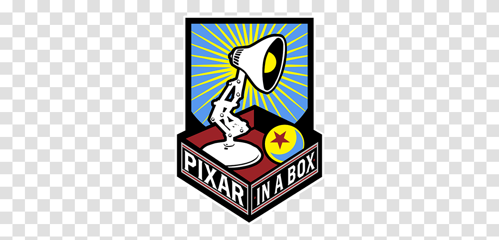 Pixar In A Box Khan Academy Pixar, Symbol, Poster, Advertisement, Art Transparent Png