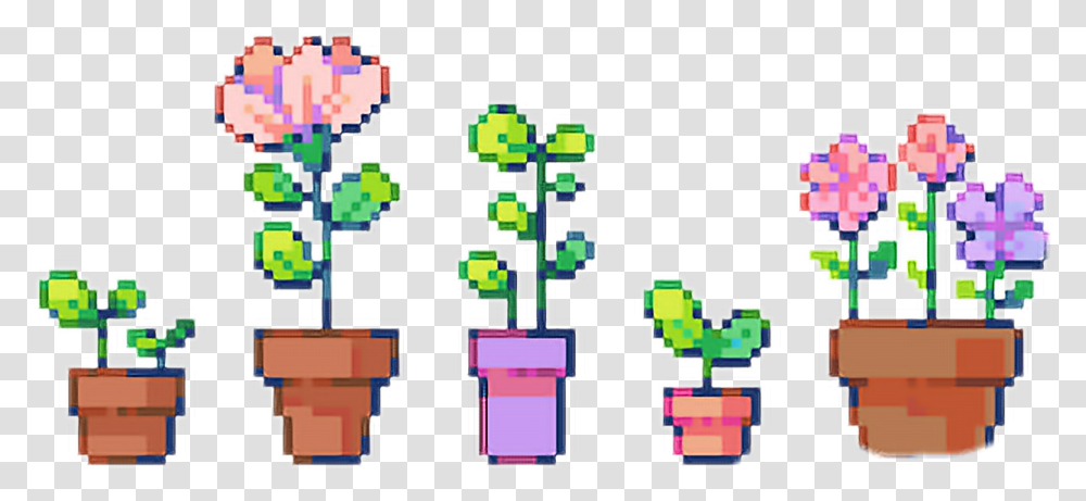 Pixel Aesthetic Plants Green Tumblr Grunge Plant Roses, Toy, Urban Transparent Png