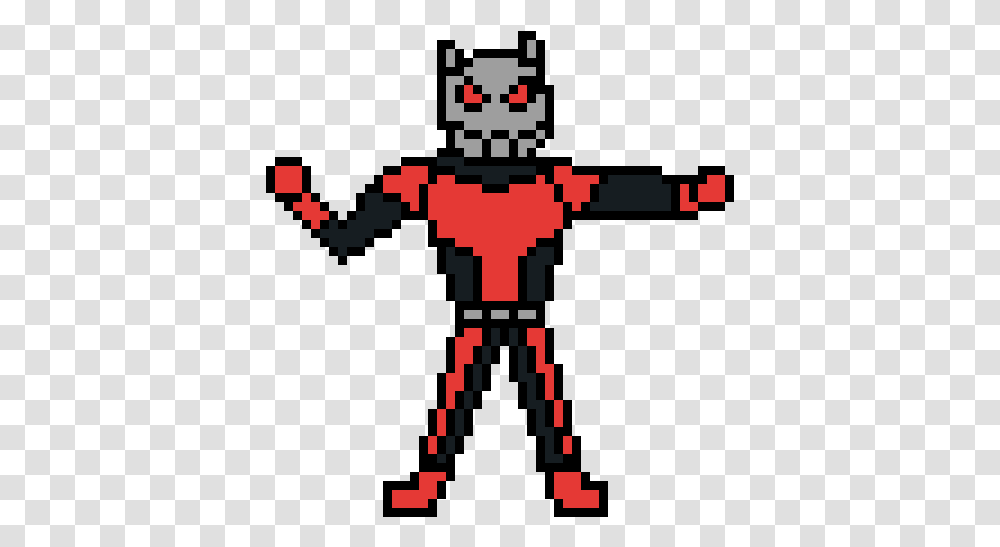 Pixel Ant Man, Ninja, Cross, Sword Transparent Png