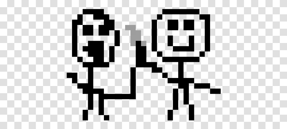 Pixel Art Blackpink Logo, Cross, Pac Man, Minecraft Transparent Png