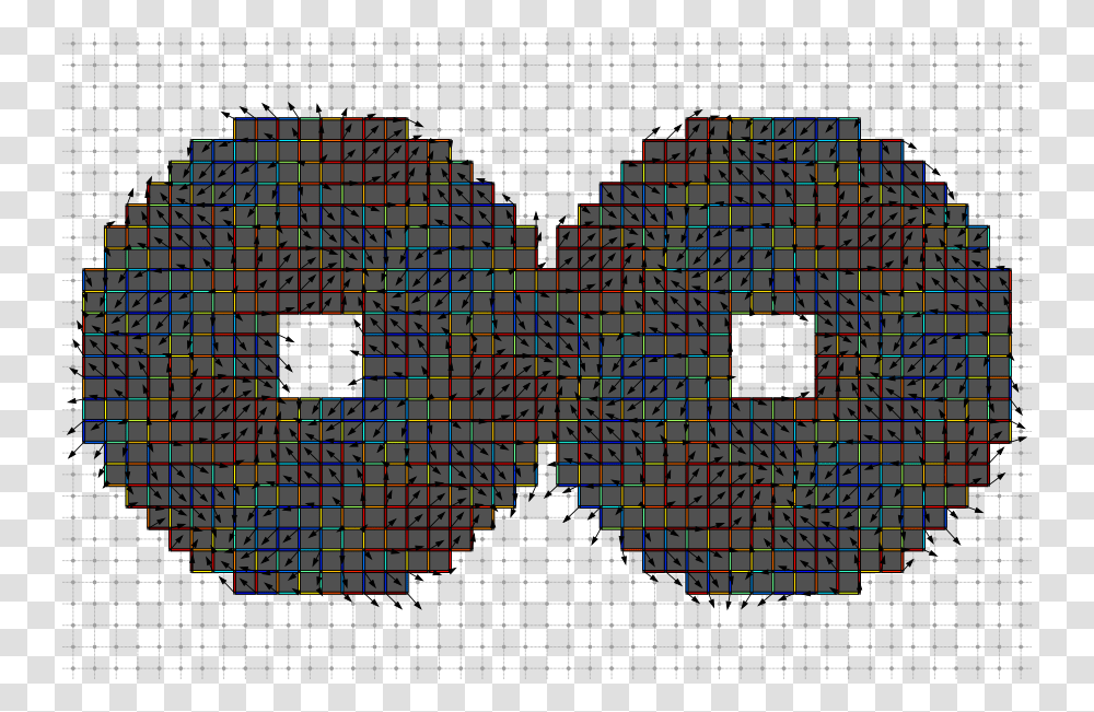 Pixel Art Bush, Plot, Map, Diagram Transparent Png