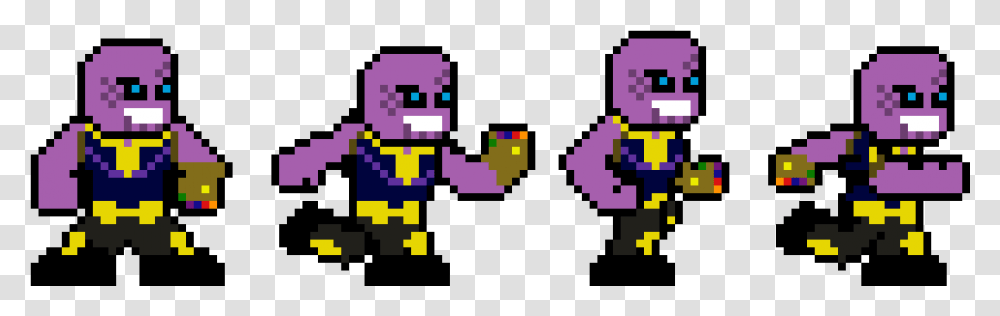 Pixel Art Download Thanos Pixel Art, Pac Man, Super Mario Transparent Png