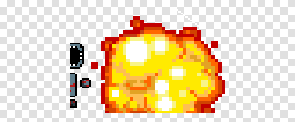 Pixel Art Explosion, Rug, Pac Man Transparent Png