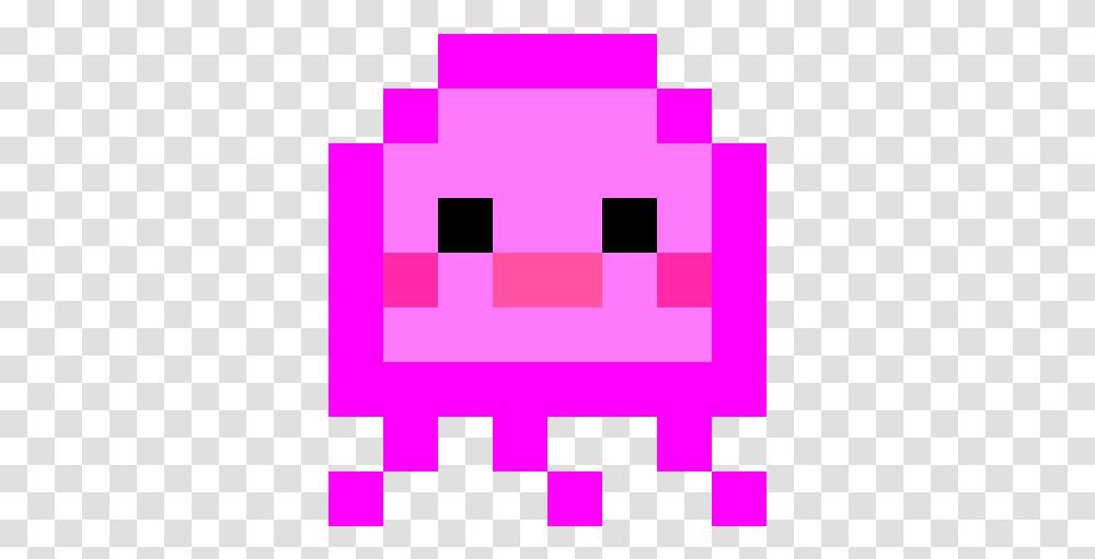 Pixel Art Fish, Pac Man, First Aid, Purple Transparent Png