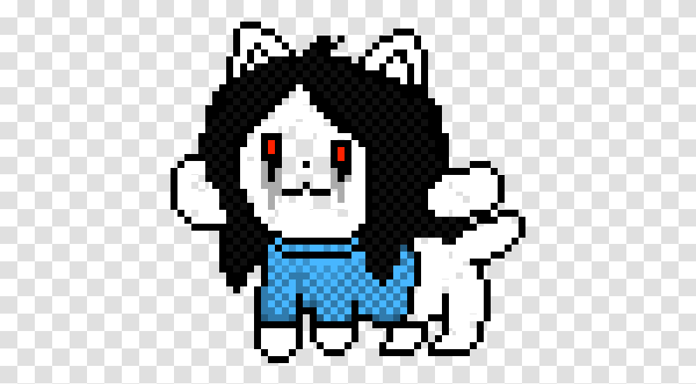 Pixel Art Gallery Temmie Pixel Art, Rug, Pac Man, Text, Graphics Transparent Png