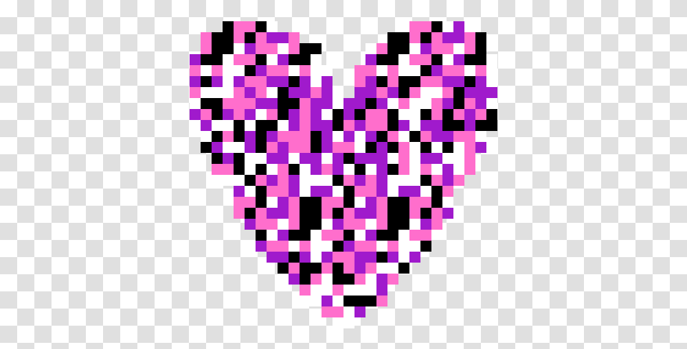 Pixel Art Glitch Gif, Rug, Purple, QR Code Transparent Png