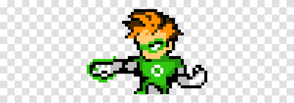 Pixel Art Green Lantern, Rug Transparent Png
