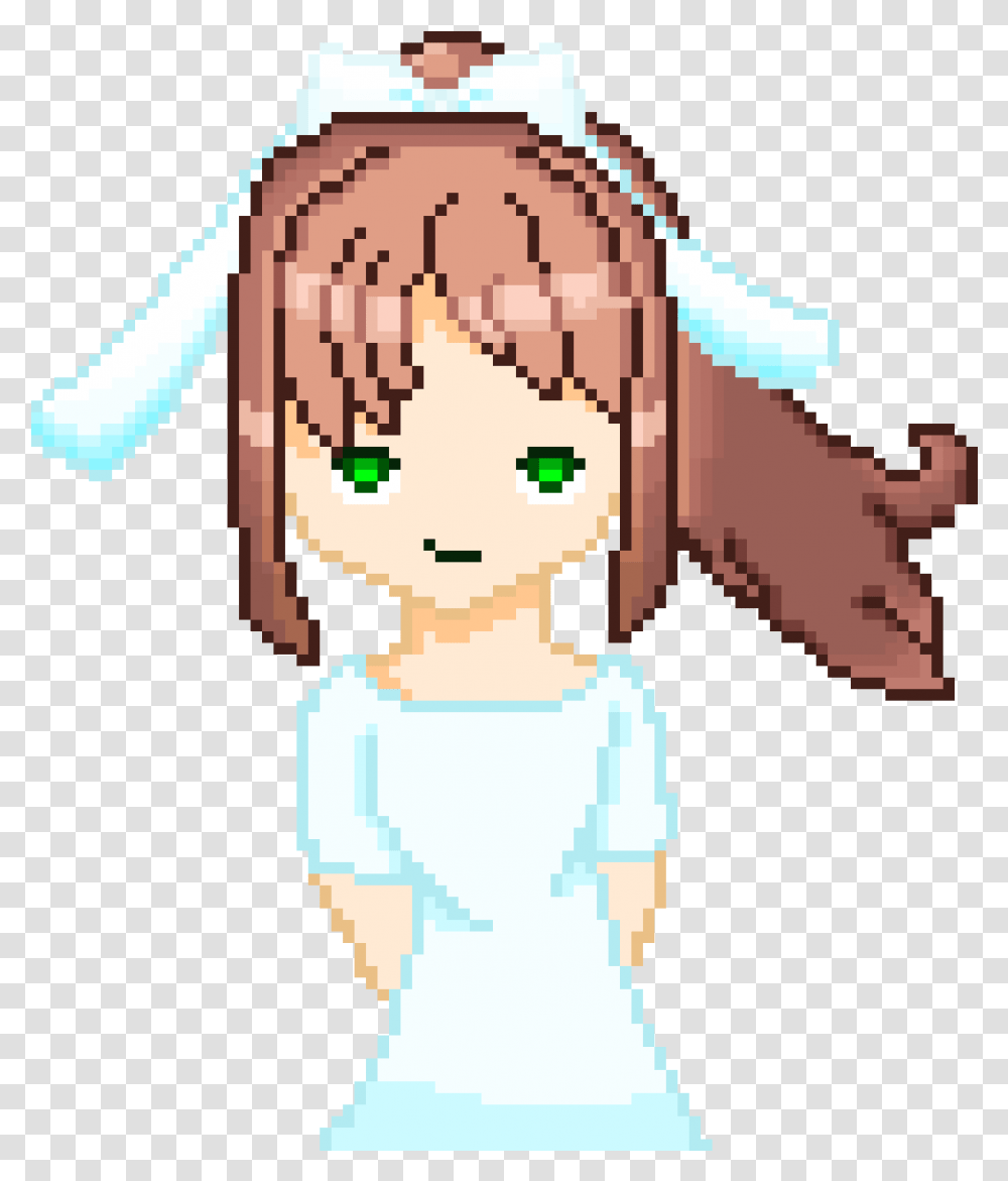 Pixel Art, Head, Doll, Toy, Face Transparent Png