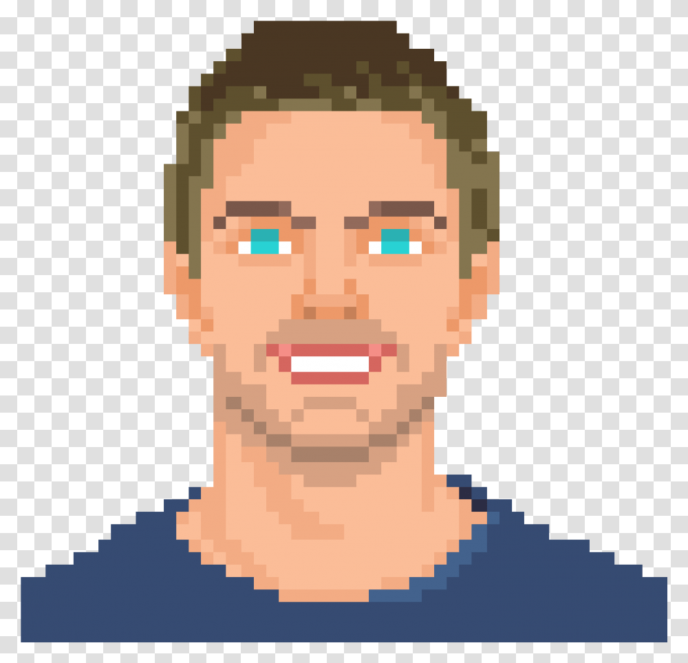 Pixel Art, Head, Face, Rug, Neck Transparent Png