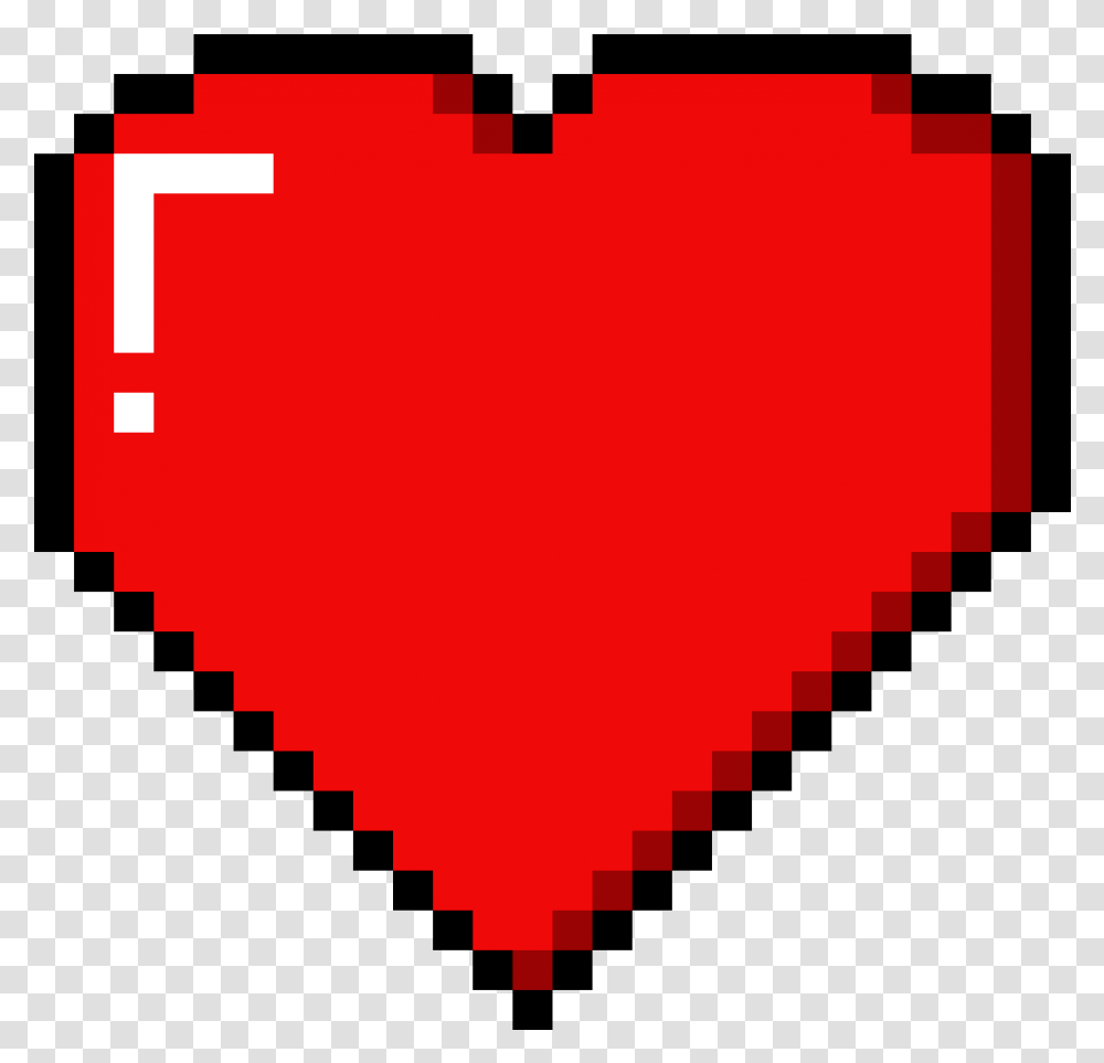 Pixel Art Heart, Armor, Label, Pillow Transparent Png