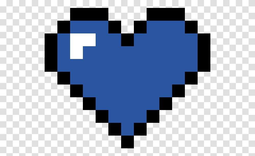 Pixel Art Heart, Cross, Pac Man, Minecraft Transparent Png