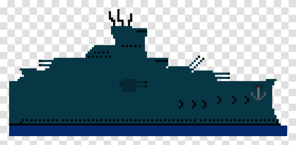Pixel Art Maker Warship, Plot, Transportation, Vehicle Transparent Png