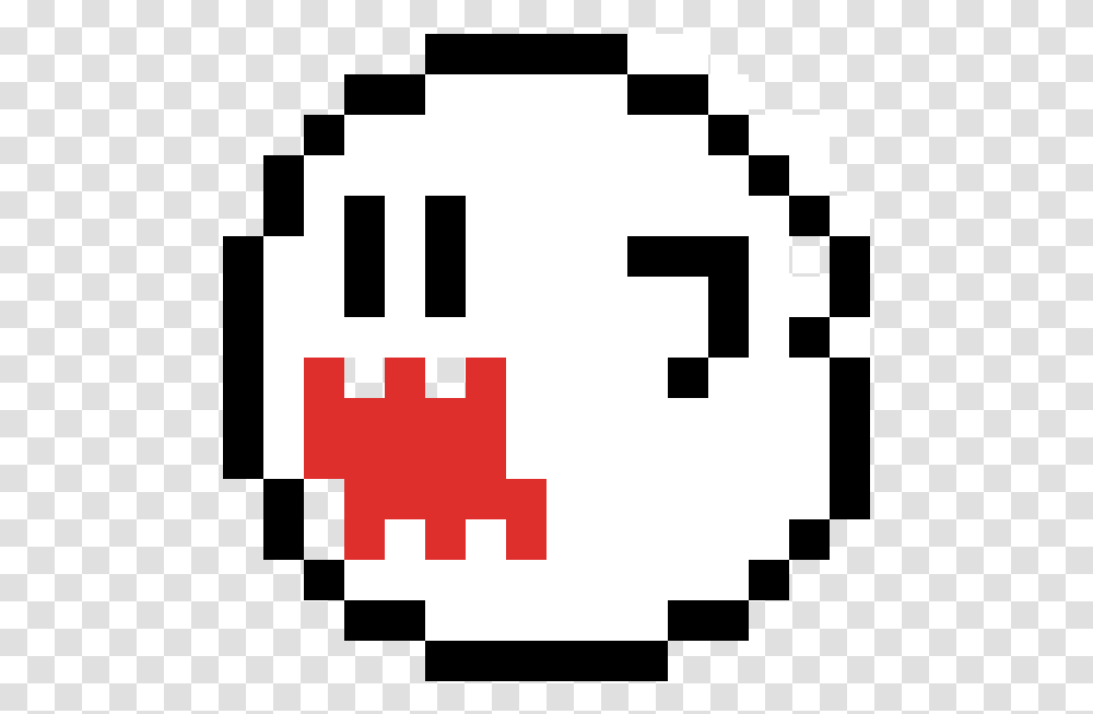 Pixel Art Mario, First Aid, Pac Man, Stencil Transparent Png