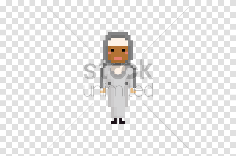 Pixel Art Muslim Woman Vector Image, Utility Pole, Astronaut, Fencing, Sport Transparent Png