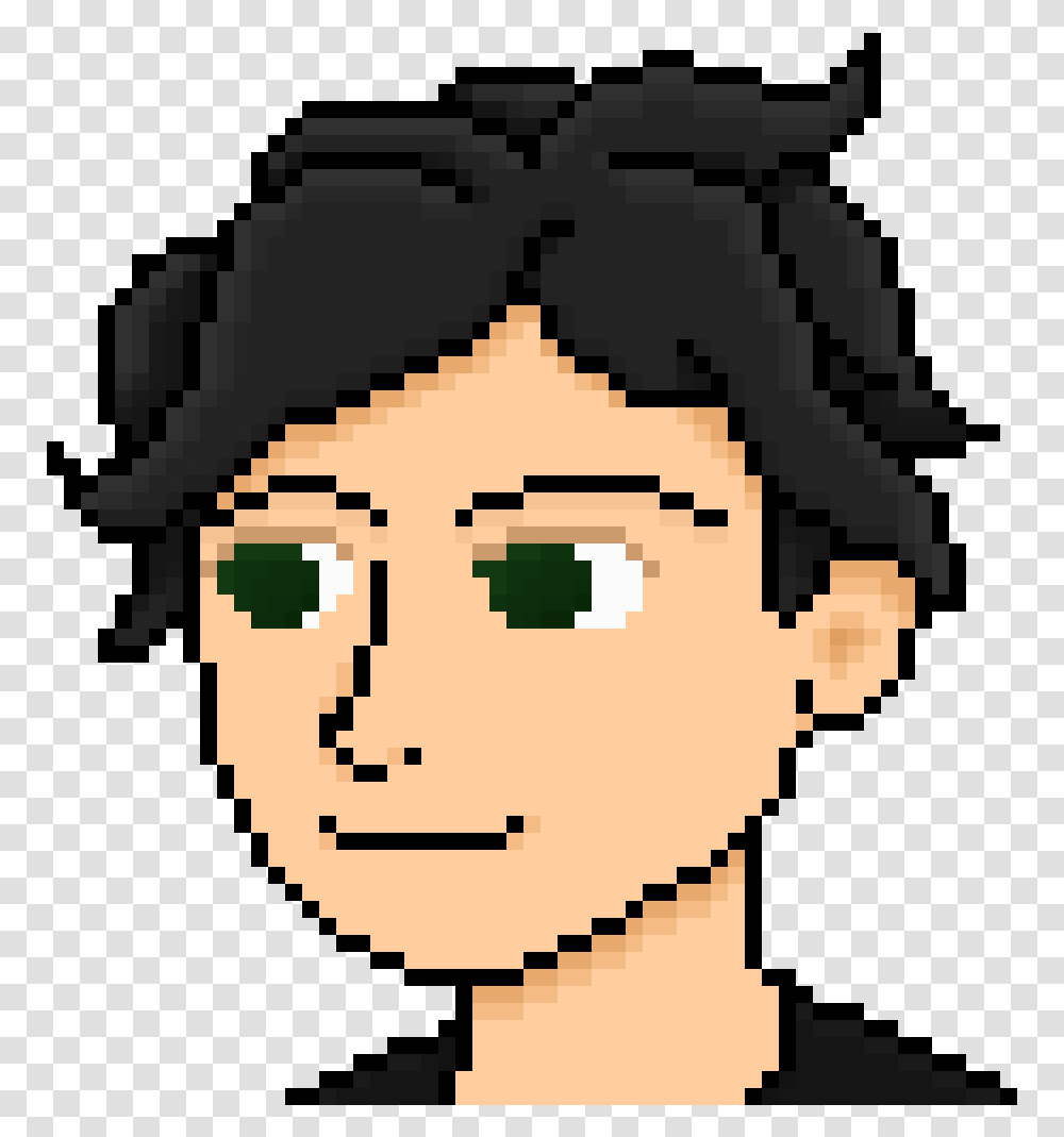 Pixel Art Of My Stardew Valley Character By Zkrytex Spreadsheet Pixel Art People, Face, Rug, Label, Text Transparent Png
