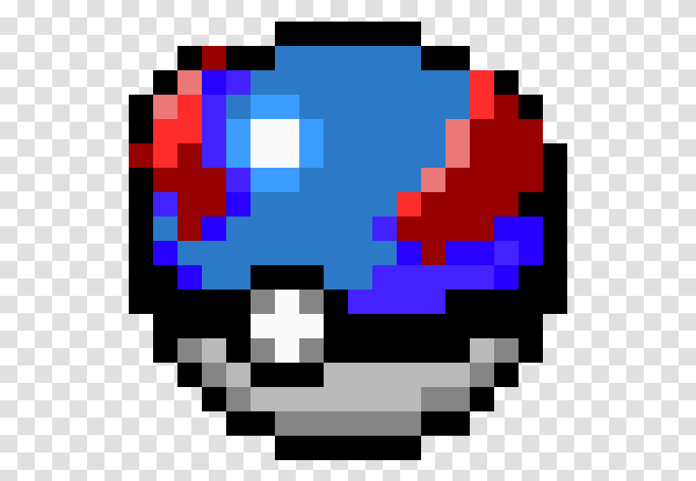 Pixel Art Pokeball, Pac Man, Minecraft Transparent Png