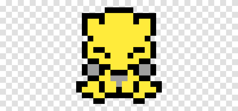 Pixel Art Pokemon Abra, First Aid, Pac Man Transparent Png