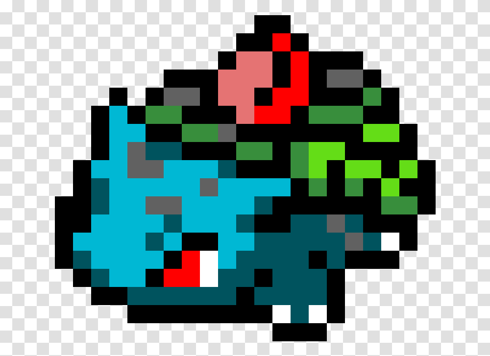 Pixel Art Pokemon Bulbasaur, Rug, Minecraft, QR Code Transparent Png