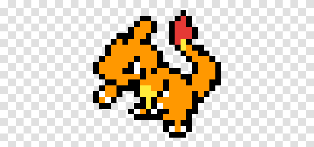 Pixel Art Pokemon Charmeleon, Rug, Pac Man Transparent Png