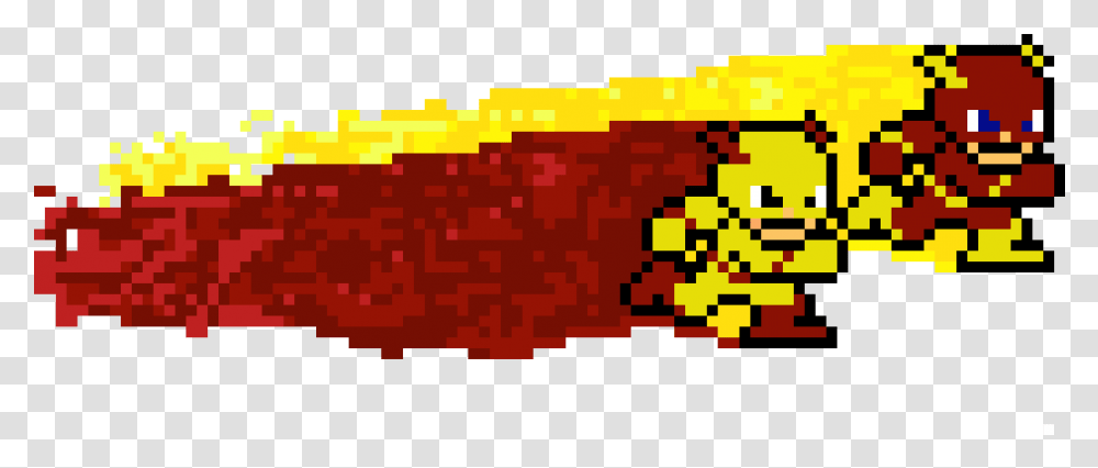 Pixel Art Reverse Flash, Super Mario, QR Code Transparent Png