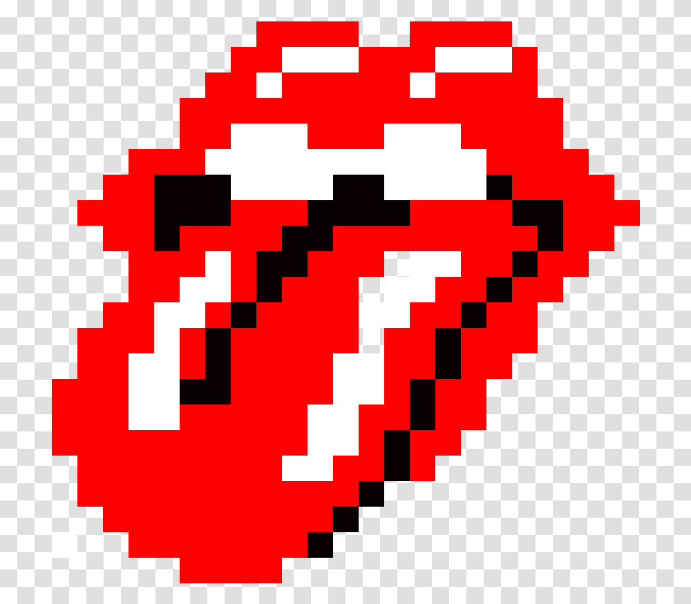 Pixel Art Rolling Stones, Urban, Pac Man, Weapon Transparent Png