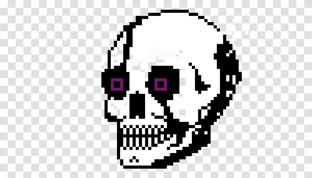 Pixel Art Skull, Rug, Stencil, Pac Man Transparent Png