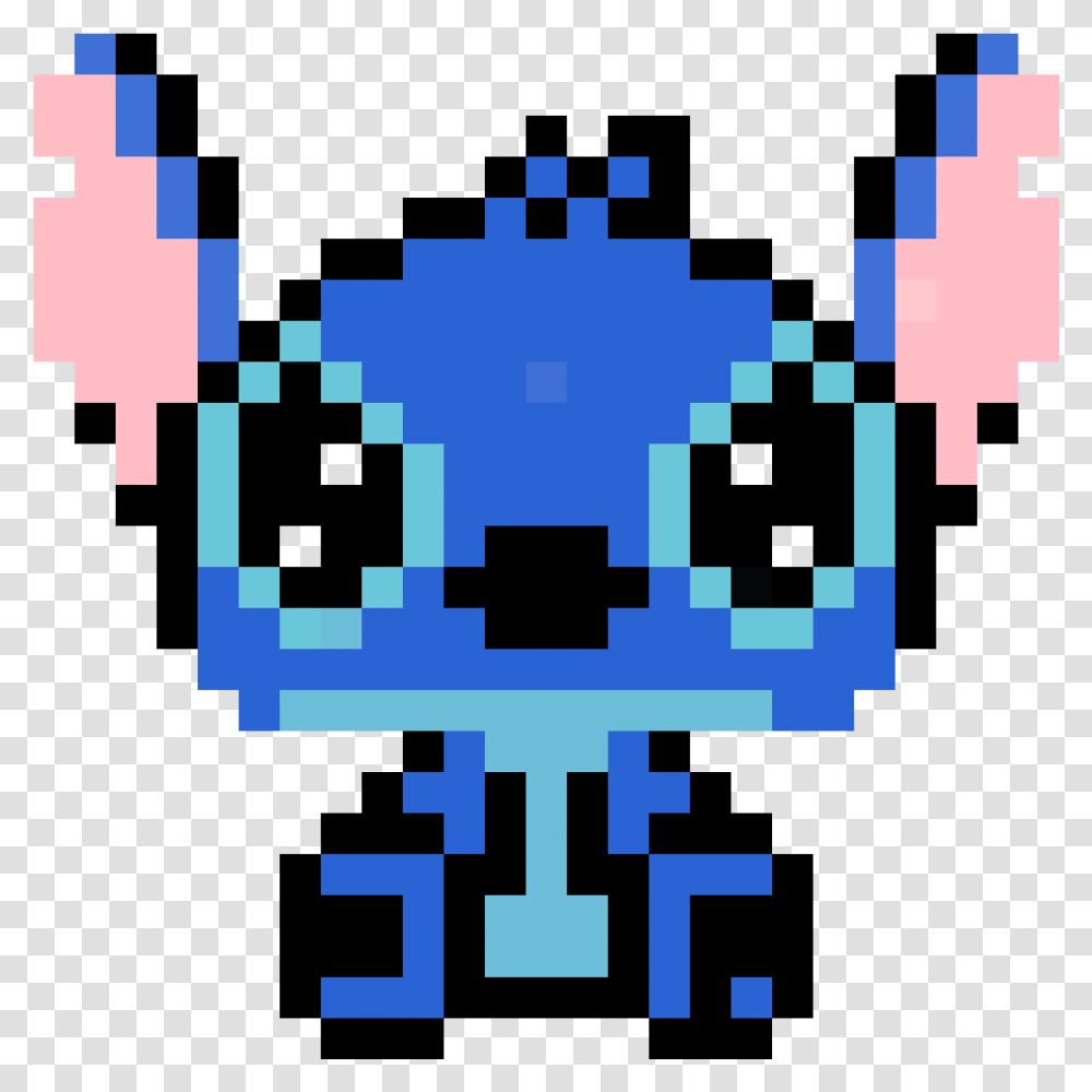 Pixel Art Stitch, Pac Man Transparent Png